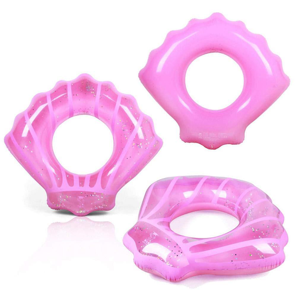 WILKYs0Inflatable sequined shell swimming ring floating row on water
 


 Applicable population adult
 
 The material of PVC
 
 print
 
 Article No. Glitter Shell floatation ring pink
 
 Suitable for swimming and wading in the water
