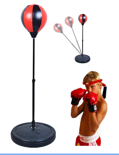 WILKYs0Speed Boxing Ball Toy Inflatable Vent Ball
 Overview:


 
 
 

1. Height adjustable, our vertical boxing ball is suitable for children and teenagers to increase physical strength and willpower.

2. Can impro