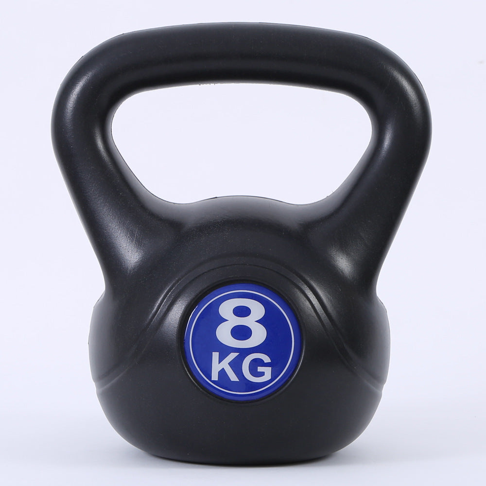 WILKYs0Weight Loss And Hip Lifting Strength Training Kettlebell
 Product information:
 
 Material: PE
 
 Specification: 50 (CM)
 
 Applicable scene: fitness equipment, fitness, sports trend
 
 Weight: 2kg, 4kg, 6kg, 8kg,


 
 
 