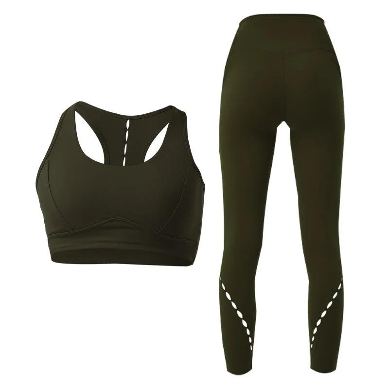 WILKYs0Beauty back fitness yoga set
 
 Main fabric composition: nylon  
 
 


 
 
  size
 S 
 M 
 L 
  XL
 
 
  bust
  31
  33
  35
  37
 
 
  length
  31
  32.5
  34
  35.5
 
 
  hem
  29
  31
  33
 