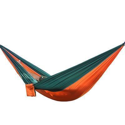 WILKYsHammockBackpacking Hammock - Portable Nylon Parachute Outdoor Double Hammock
Overview - Made of 210T parachute nylon fabric, portable and durable - Weight capacity is within 150kg, suitable for one person - Easy to be cleaned and dry quickly