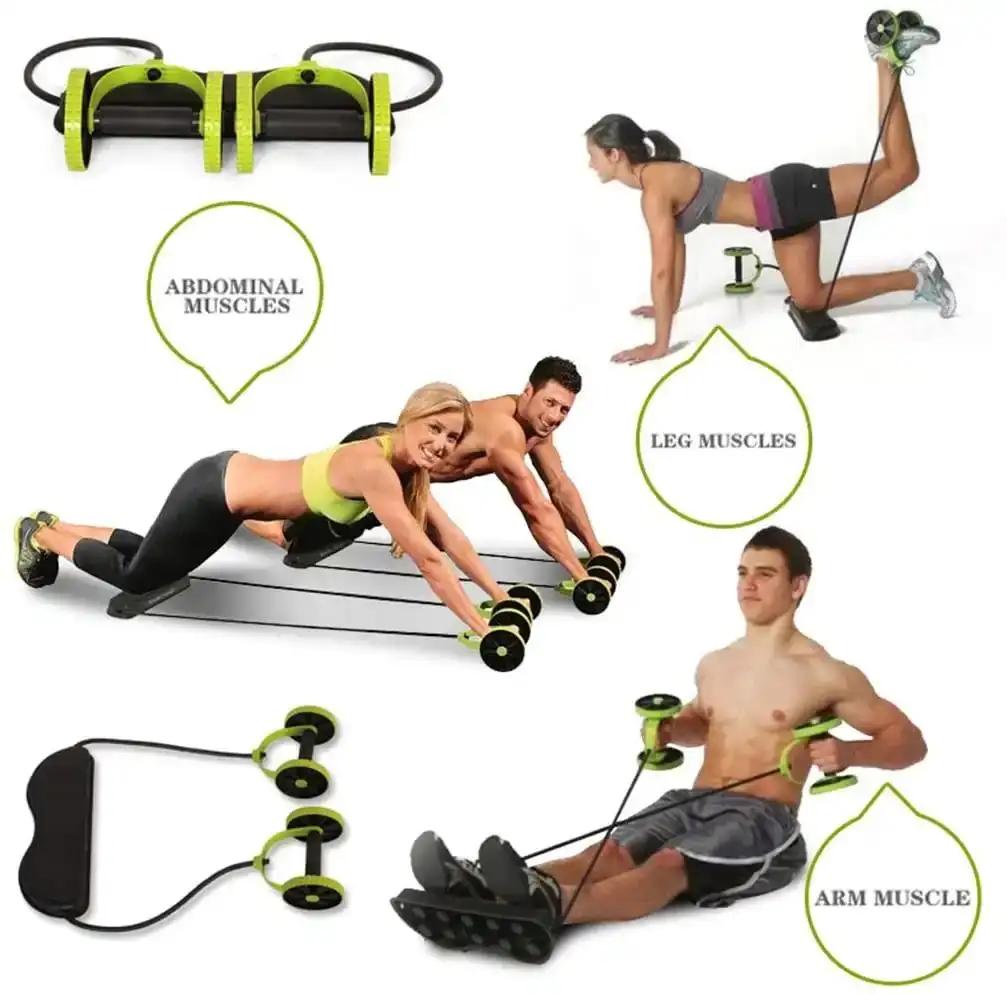 WILKYs0Crossflex Wheel Roller
 Overview:
 
 As long as you spend five minutes a day, you can do as many as 40 exercise methods at any time and anywhere, allowing you to maintain a good figure at