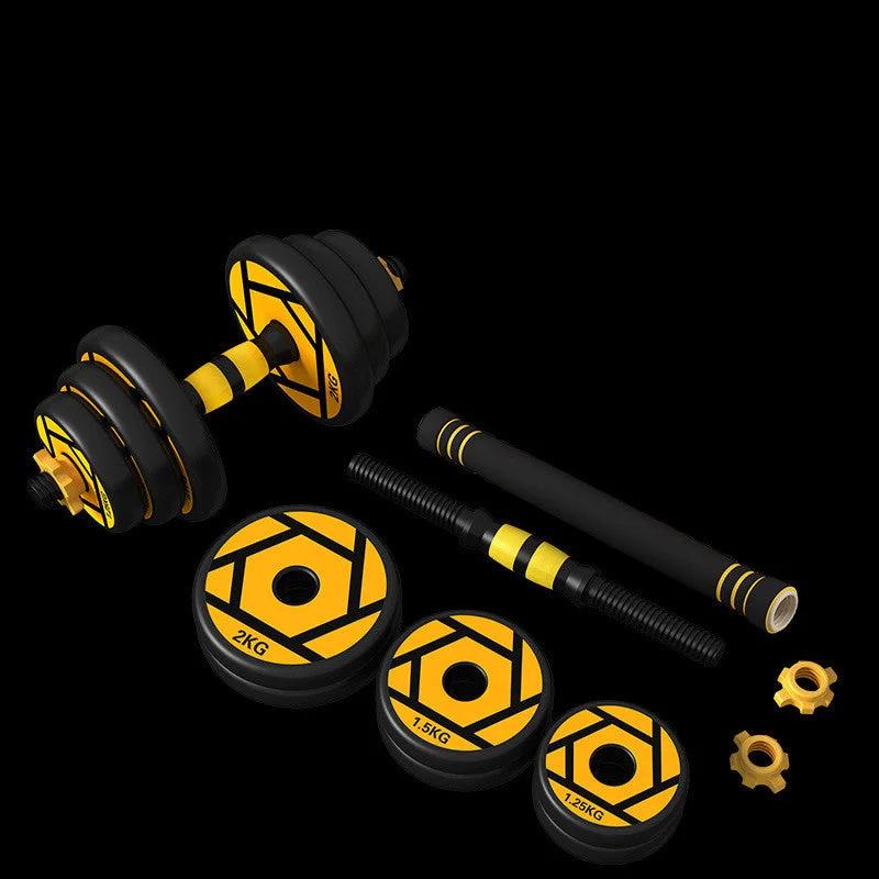 WILKYsFitness equipmentAdjustable Dumbbell Home Men's Fitness EquipmentTransform your home workouts with our adjustable dumbbell! Easily adjust the weight for each exercise, allowing you to target specific muscle groups and see results 