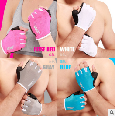 WILKYs0Workout Power Gloves
  
 Features and Benefits:
 


 - 
 STRONG GRIP:
  The unique palm design strategically developed to enhance comfort will give you a better grip. Half Finger Length