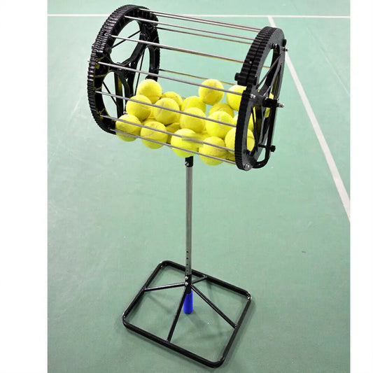 2 - in - 1 Tennis Ball Collector and Ball Hopper Sporting Goods Tennis Ball Picker - WILKYs