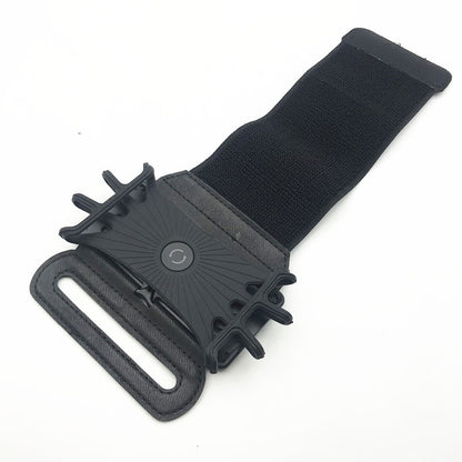 WILKYs0Detachable Mobile Phone Holder 360-degree Rotating Movement Arm Strap
 Overview: 
 
 1) Removable phone holder
 
 2) 360 degrees rotatable
 
 3) Elastic straps are suitable for different size arms
 
 4) Widen the armband for more comf