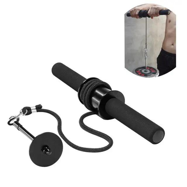 Steel fitness arm force jack for strength training.