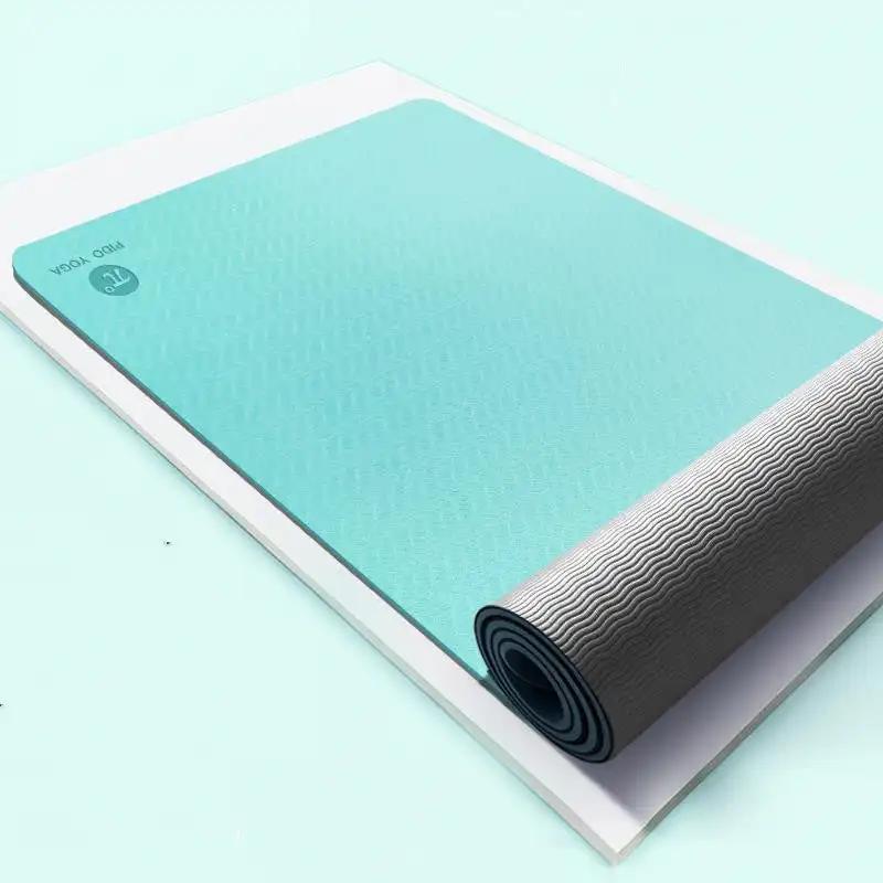 WILKYs0Pido tpe yoga mat
 Material: TPE
 
 pattern: plain
 
 Size: 183cmX61cm
 
 thickness:
 
 S: 6mm (beginner)
 
 M: 8mm (beginner)
 
 
 
 
 
 
 
 
 
 
 
 
 
 
 
 
 
 
 
 
 
