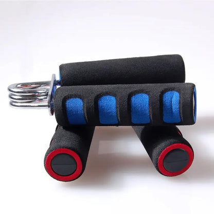 WILKYsFitness equipmentFitness Hand GripperMaterial: PP + chrome plated carbon spring steel + sponge sleeve
Specifications： blue, green, yellow, red.
Product Name: sponge grip
Product specification: 9 * 12.5c