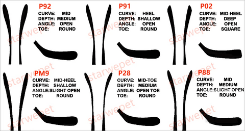 2024 Customized 100%Carbon Fiber ice Hockey Sticks Ghost - WILKYs