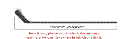 2024 Customized 100%Carbon Fiber ice Hockey Sticks Ghost - WILKYs