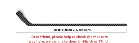 2024 Customized 100%Carbon Fiber ice Hockey Sticks Ghost - WILKYs