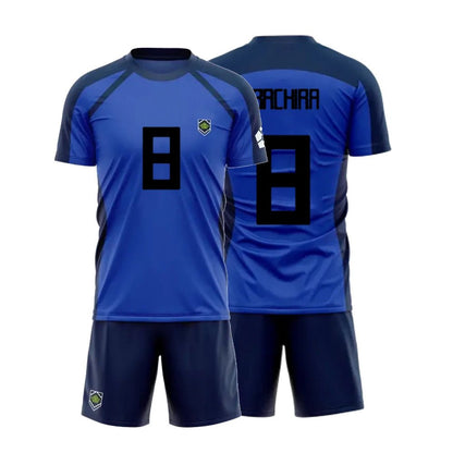 2024 New Anime Blue Lock Short Sleeve Set Futsal Football Pattern VL Replika T Shirt Sets Soccer Club Cosplay Unisex Jersey - WILKYs