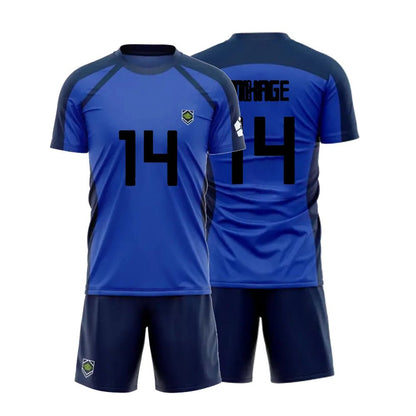 2024 New Anime Blue Lock Short Sleeve Set Futsal Football Pattern VL Replika T Shirt Sets Soccer Club Cosplay Unisex Jersey - WILKYs