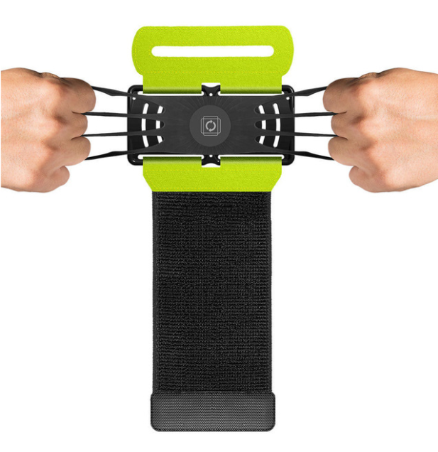 WILKYs0Detachable Mobile Phone Holder 360-degree Rotating Movement Arm Strap
 Overview: 
 
 1) Removable phone holder
 
 2) 360 degrees rotatable
 
 3) Elastic straps are suitable for different size arms
 
 4) Widen the armband for more comf