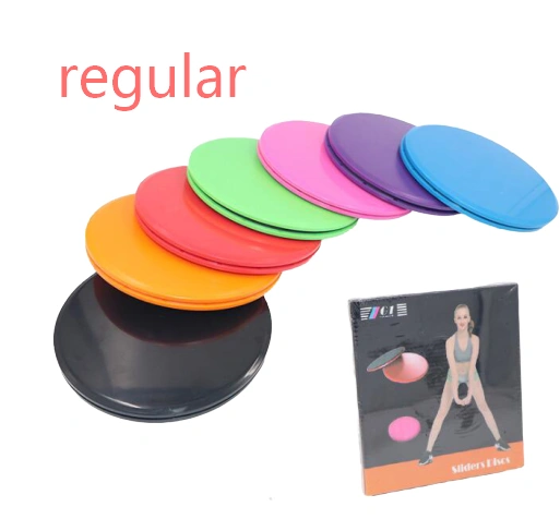 Colorful fitness slider discs for versatile workouts.