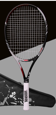 WILKYs0Denon Tennis Racket
 Material: carbon aluminum alloy
 


 Shape: oval
 
 
 
 
 
 
 
 
 
