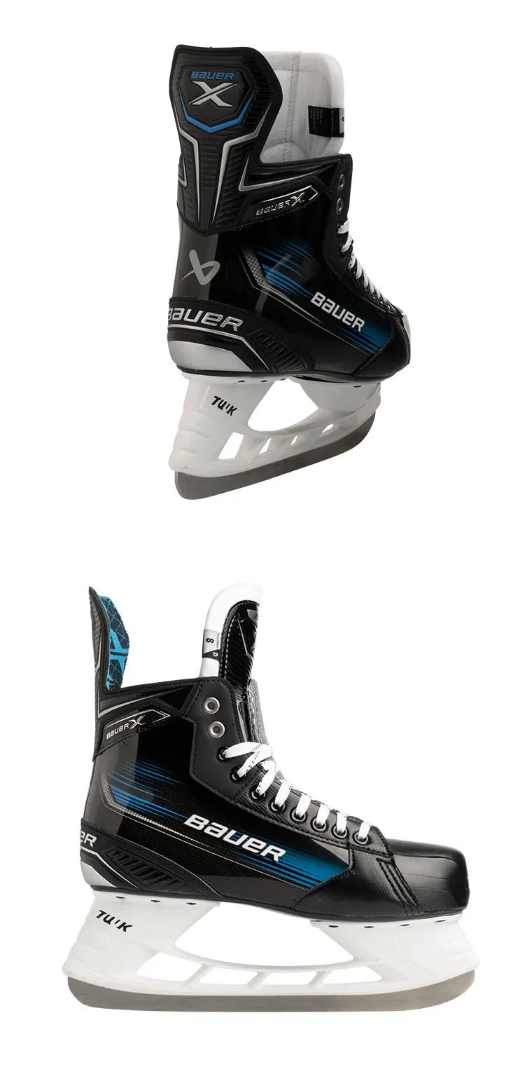 23 New Bauer X Intermediate Ice Skates Bauer Youth Adult Hockey Skate Beginner Skating the Skating Shoes حذاء تزلج على الجليد - WILKYs