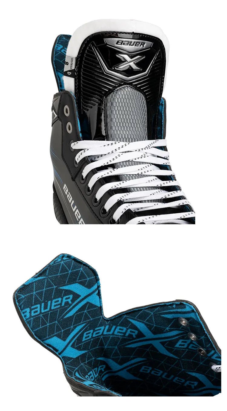 23 New Bauer X Intermediate Ice Skates Bauer Youth Adult Hockey Skate Beginner Skating the Skating Shoes حذاء تزلج على الجليد - WILKYs