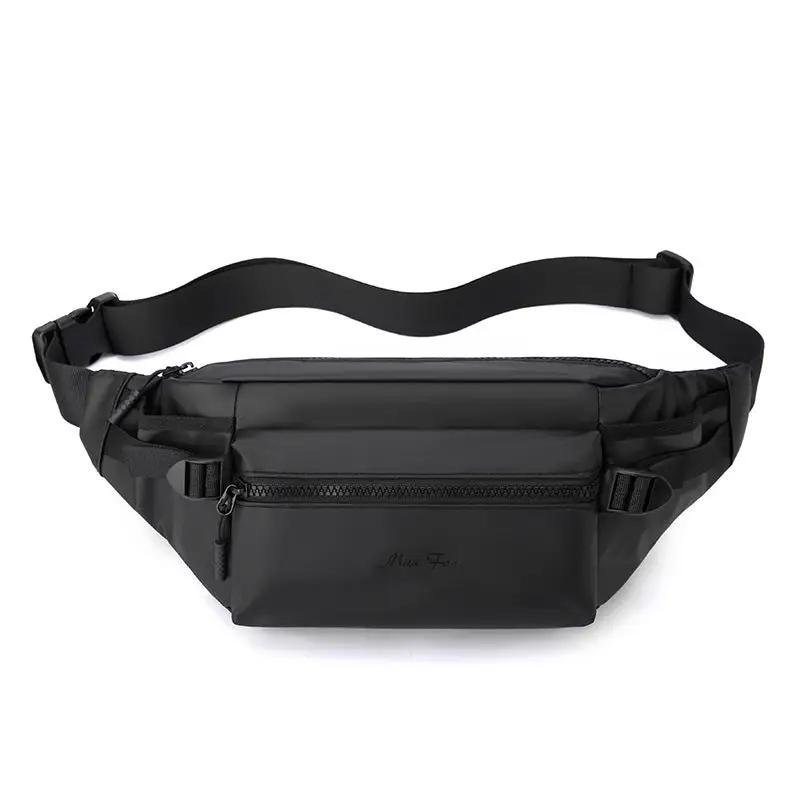 WILKYs0Fashion Fashion Waist Bag Sports Waterproof Outdoor Multifunctional Mo
 Product information:
 
 Pattern: solid color
 
 Lining texture: Polyester
 
 Color: black, gray, Army Green
 
 Processing Method: soft surface
 
 Outer bag type: S