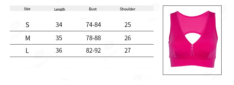 WILKYs0Yoga Hollow Fitness Vest
 Main fabric composition: Cotton
 


 1. Asian sizes are 1 to 2 sizes smaller than European and American people. Choose the larger size if your size between two siz