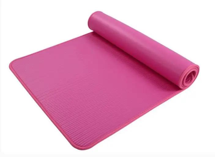 WILKYs0Female Universal Sports Yoga Mat
 Overview
 :
 
 Suitable for a wide range of uses, including yoga, pilates and strength and conditioning workouts.
 
 Can rolls up easily :to be stored safely betwe