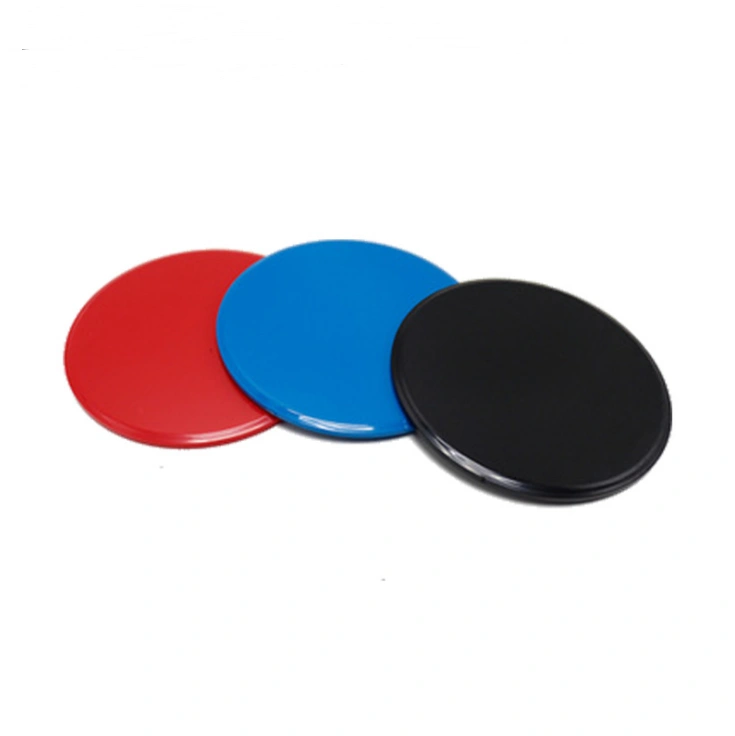 WILKYs0Fitness Sliding Disc Coordination Ability Round Sliding Mat
 Overview: 
 
 PP plastic, environmentally friendly and tasteless, withstand pressure and drop resistance, strong and durable
 
 EVA cushion with EVA cushion and no