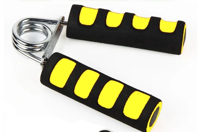 WILKYsFitness equipmentFitness Hand GripperMaterial: PP + chrome plated carbon spring steel + sponge sleeve
Specifications： blue, green, yellow, red.
Product Name: sponge grip
Product specification: 9 * 12.5c