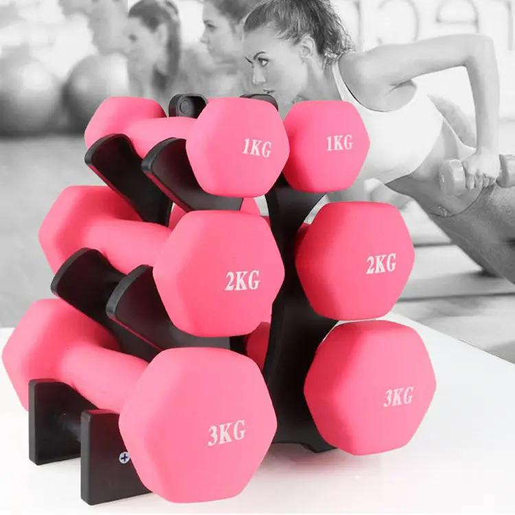 WILKYs0Fitness dumbbell rackFitness dFitness dumbbell rack household stand for dumbbells

 Material ABS
 
 Applicable scenario: fitness equipment, fitness and body beauty


 
 
 
 
 
 
 
 
