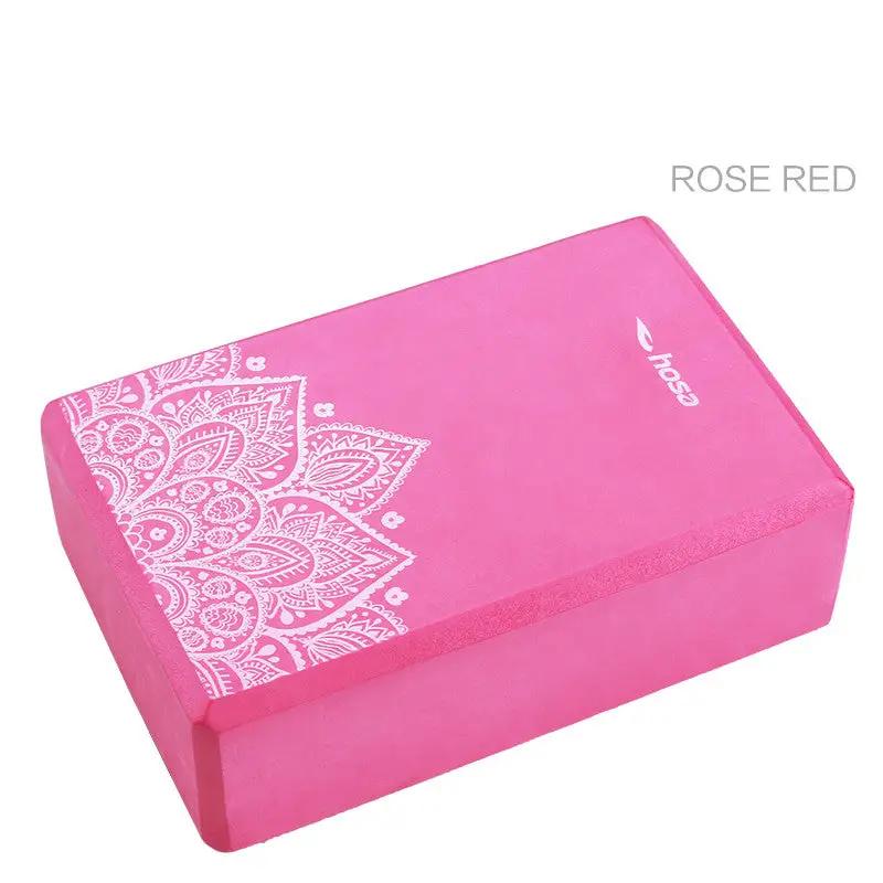 WILKYs0Eco-friendly yoga brick
 Name: Environmental protection professional yoga brick
 
 Material: EVA material
 
 Specification: 23cm X15cm X 7.5cm
 
 Features:
 
 1. Soft and comfortable, prof