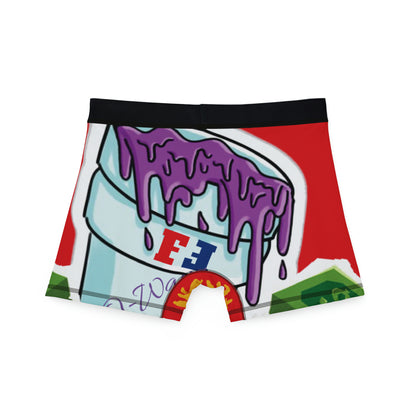 WILKYsAll Over PrintsMen's Boxers (AOP)These personalized men's boxers feature a highly comfy, scratch-free fabric blend that's 92% polyester and 8% spandex that is stretchy and soft to the skin. All boxe