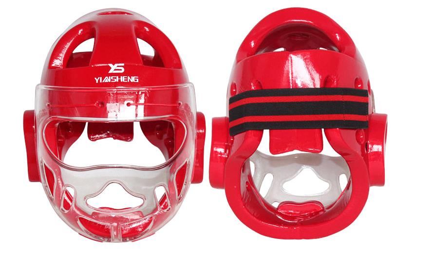 WILKYsFitness equipmentKarate Helmet Protective EquipmentThis Karate Helmet Protective Equipment offers essential head protection for those practicing the martial art of Karate. With a durable design and secure fit, it ens