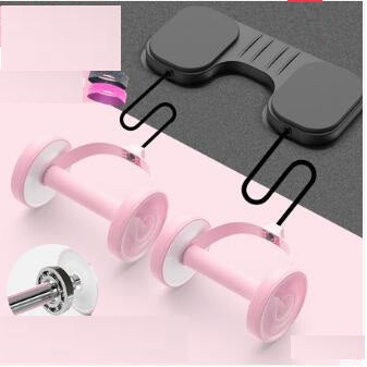 WILKYs0Abdominal Ring and Abdomen Fitness Equipment Household Curling Abdomin
 Material: non-slip foam +PP+ soft rubber + solid anti-rust steel beam
 
 Features: strong drawstring anti-break, anti-aging mat is made of high quality foam, anti-