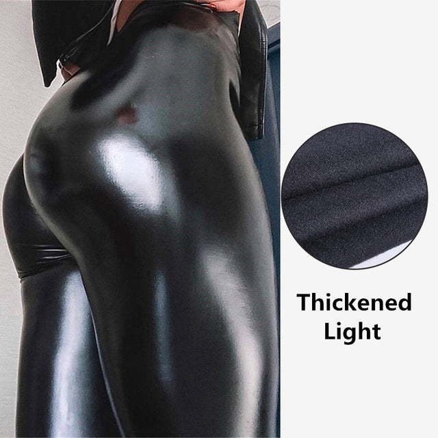 WILKYsLeggingsHigh Waist LeggingsIntroducing our amazing new high waist leggings! These PU leather leggings are perfect for any woman who wants to look sexy and stylish. They are made of a high qual