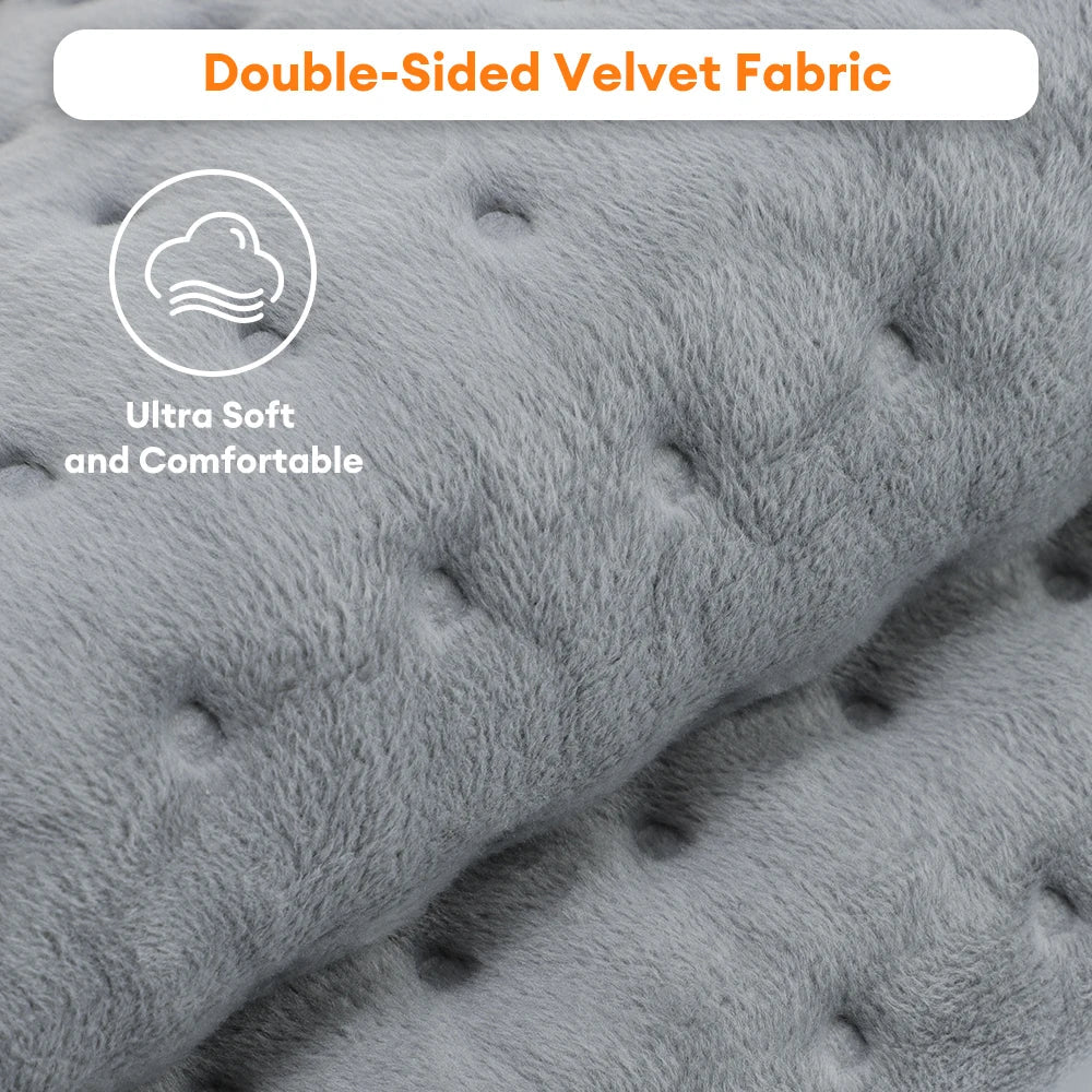 30*60cm Electric Heating Pads for Back Neck Shoulder Home Office Washable Winter Warm Blanket Timed Temperature Control - WILKYs