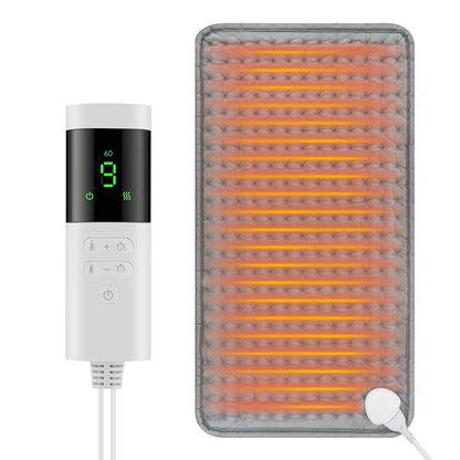 30*60cm Electric Heating Pads for Back Neck Shoulder Home Office Washable Winter Warm Blanket Timed Temperature Control - WILKYs