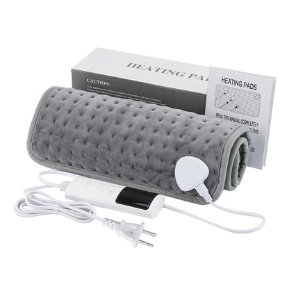 30*60cm Electric Heating Pads for Back Neck Shoulder Home Office Washable Winter Warm Blanket Timed Temperature Control - WILKYs
