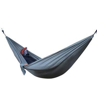 WILKYsHammockBackpacking Hammock - Portable Nylon Parachute Outdoor Double Hammock
Overview - Made of 210T parachute nylon fabric, portable and durable - Weight capacity is within 150kg, suitable for one person - Easy to be cleaned and dry quickly