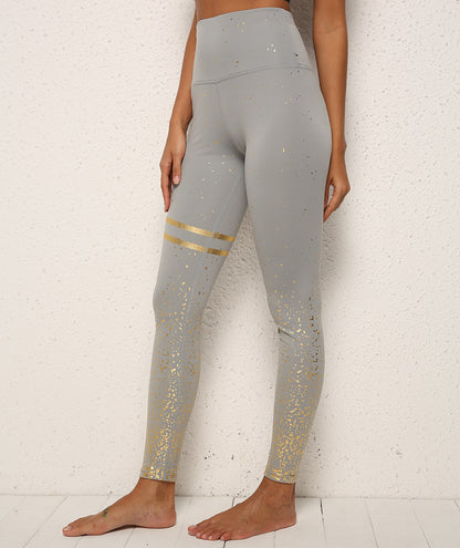 WILKYs4Gold Dot Striped Print Leggings Fitness Butt Lifting Running Sport Gym
 Product information:
 


 Material:Nylon
 
 Style:Fashion Simple
 
 Features:Solid color
 
 Color:picture color


 
 Size Information:
 
 
 


 


 Note:
 
 1. Asi
