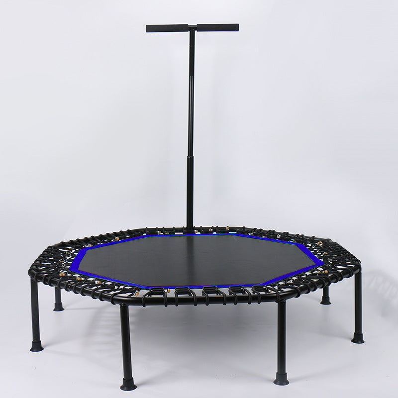 WILKYsTrampoline48-inch Indoor Sports Children's Folding Trampoline
 Product information:
 
 Applicable scenarios: fitness equipment, fitness body shaping
 
 Specifications: 48-inch trampoline handrail, 48-inch trampoline
 
 Materia