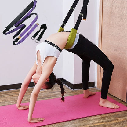 WILKYsExercise EquipmentYoga Strap Exercise Gym Belt Pilates


This yoga strap is a versatile accessory that can help you improve your flexibility, balance, and posture. It is made of durable cotton-poly-jersey fabric that is