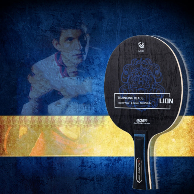 WILKYs0Ping-pong racket
 BOER Ping Pong Racket Long Grip Lightweight Carbon Fiber &amp; Aryl Group Fiber Table Tennis Blade 7 Ply Table Tennis Blade
 
 Feature:
 
 1.When you are controlli