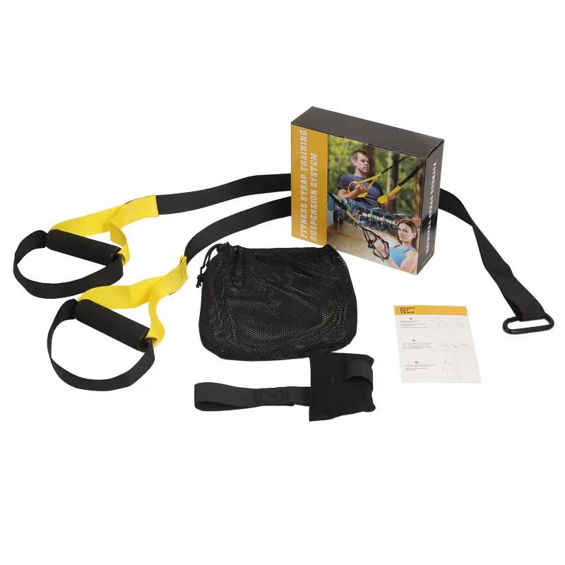 WILKYs0Hanging Training Belt Set Suspension Training Strap Resistance Band Yo
 Overview:


 Easy to install unlimited venue
 
 Only one suspension point is needed
 
 Perfect for full body workout indoor and outdoor
 


 


 Specification:


 