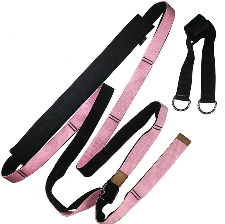 WILKYsExercise EquipmentYoga Strap Exercise Gym Belt Pilates


This yoga strap is a versatile accessory that can help you improve your flexibility, balance, and posture. It is made of durable cotton-poly-jersey fabric that is