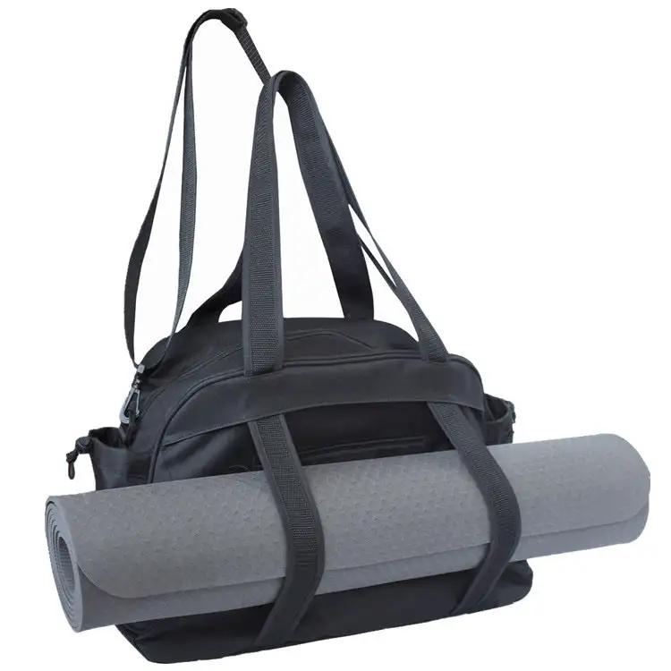 WILKYs0Fitness yoga bag
 Sports bag type: leisure sports bag
 
 Applicable gender: female
 
 Material: Polyester
 
 Hardness: Medium
 
 Pattern: Check
 
 Product name: outdoor yoga bag
 
 