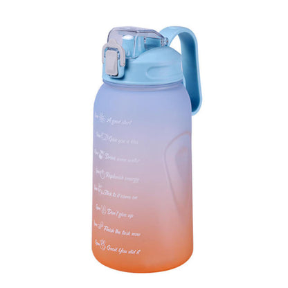 WILKYsWater bottleFitness Drinking BottleThe Fitness Bottle is the perfect way to stay hydrated and motivated throughout the day. Featuring a motivational design, time and volume markers, and a convenient c