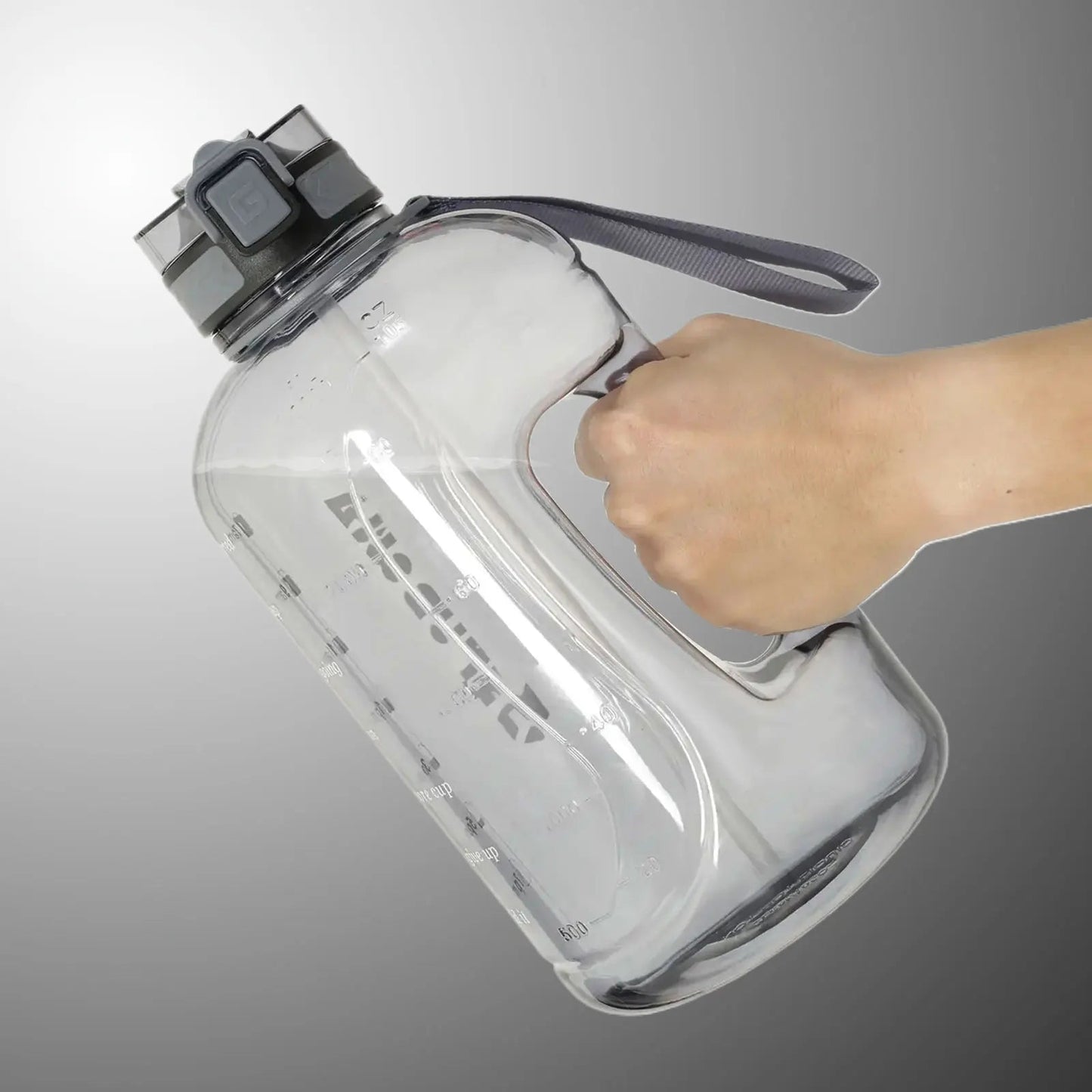 3L Large Capacity Sports Water Bottle Outdoor Fitness Kettle Plastic Water Drinking Cup Students Portable Gym Big Jug - WILKYs