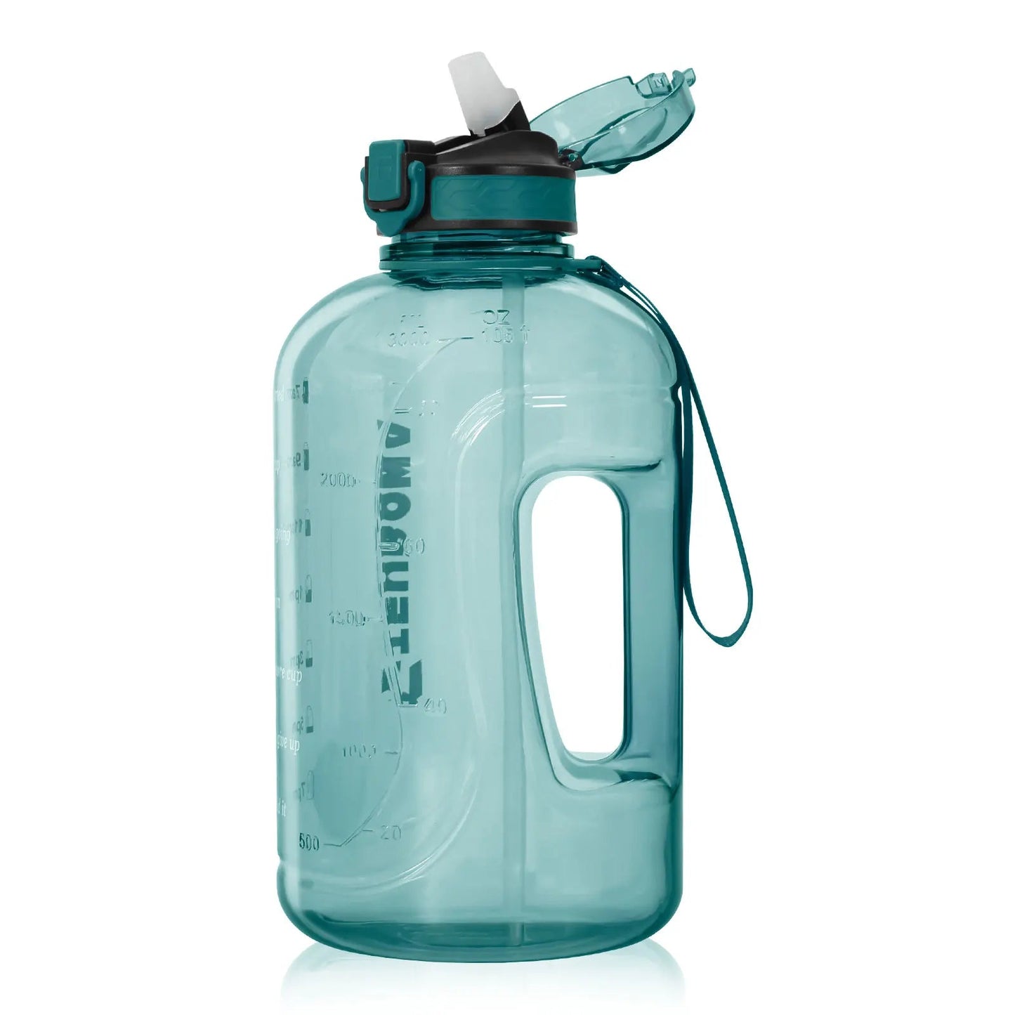 3L Large Capacity Sports Water Bottle Outdoor Fitness Kettle Plastic Water Drinking Cup Students Portable Gym Big Jug - WILKYs