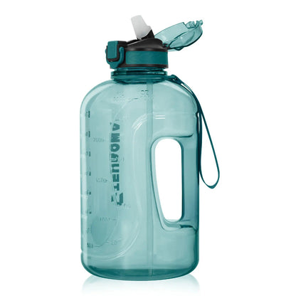 3L Large Capacity Sports Water Bottle Outdoor Fitness Kettle Plastic Water Drinking Cup Students Portable Gym Big Jug - WILKYs