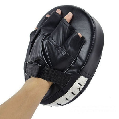 WILKYs0Muay Thai boxing target with five fingersatures:
Material: pu

 One Pro Quality Coaching Focus Mitt Speed Gloves
 
 Dense foam padding for protection and shock absorption
 
 Can be used for Muay Thai Kick B